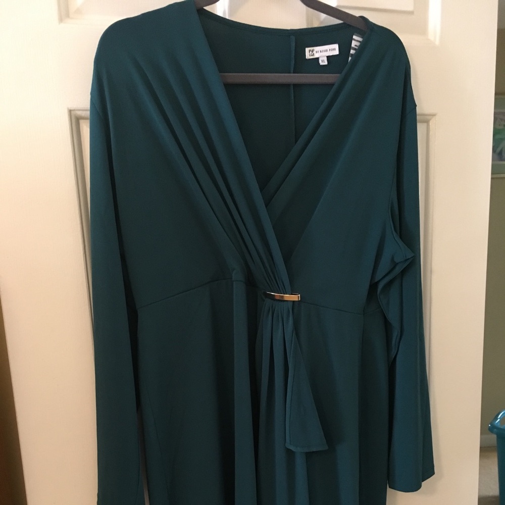 Long sleeve midi dress